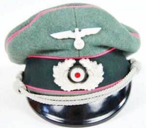 Gorra de Plato de Combate de Oficial de Panzer